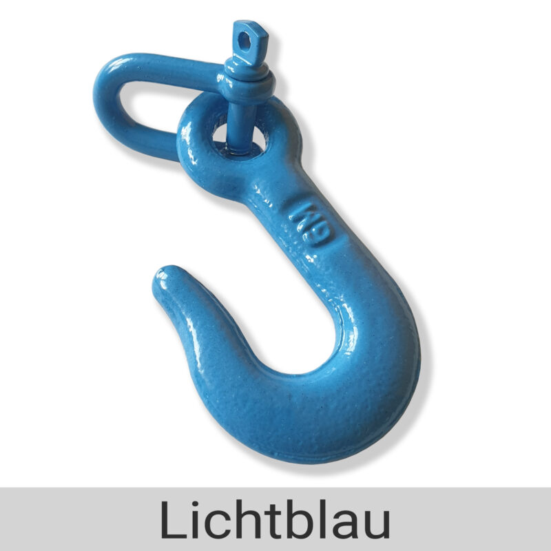 Haken für LeTOMA Seilgarderobe in der Farbe Lichblau